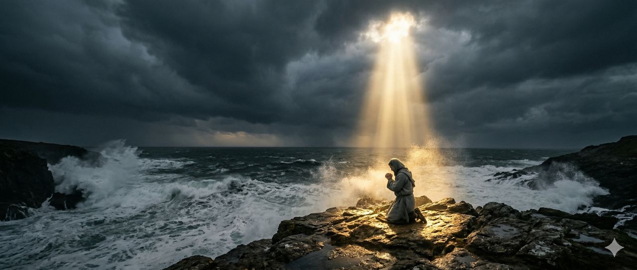烏雲壓頂，天父的光從未離開